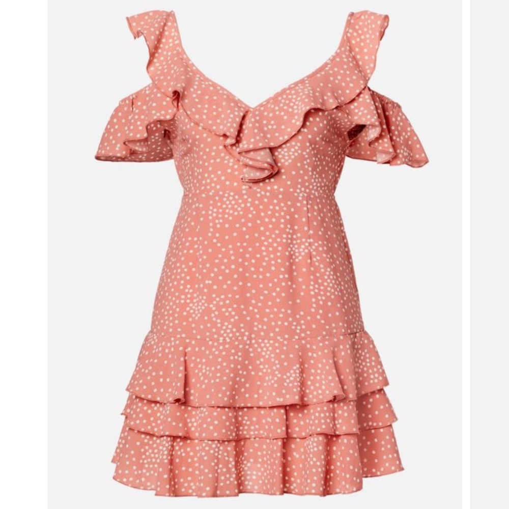 Cold Should Polka Dot Dress